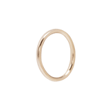 14K Solid Gold Seam Ring - piercing - zone.com