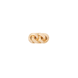 Bold Cuban link threadless pin for ear and nose piercings
