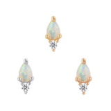 Daydream Styled in Flat Piercing with Other Opal Jewelry