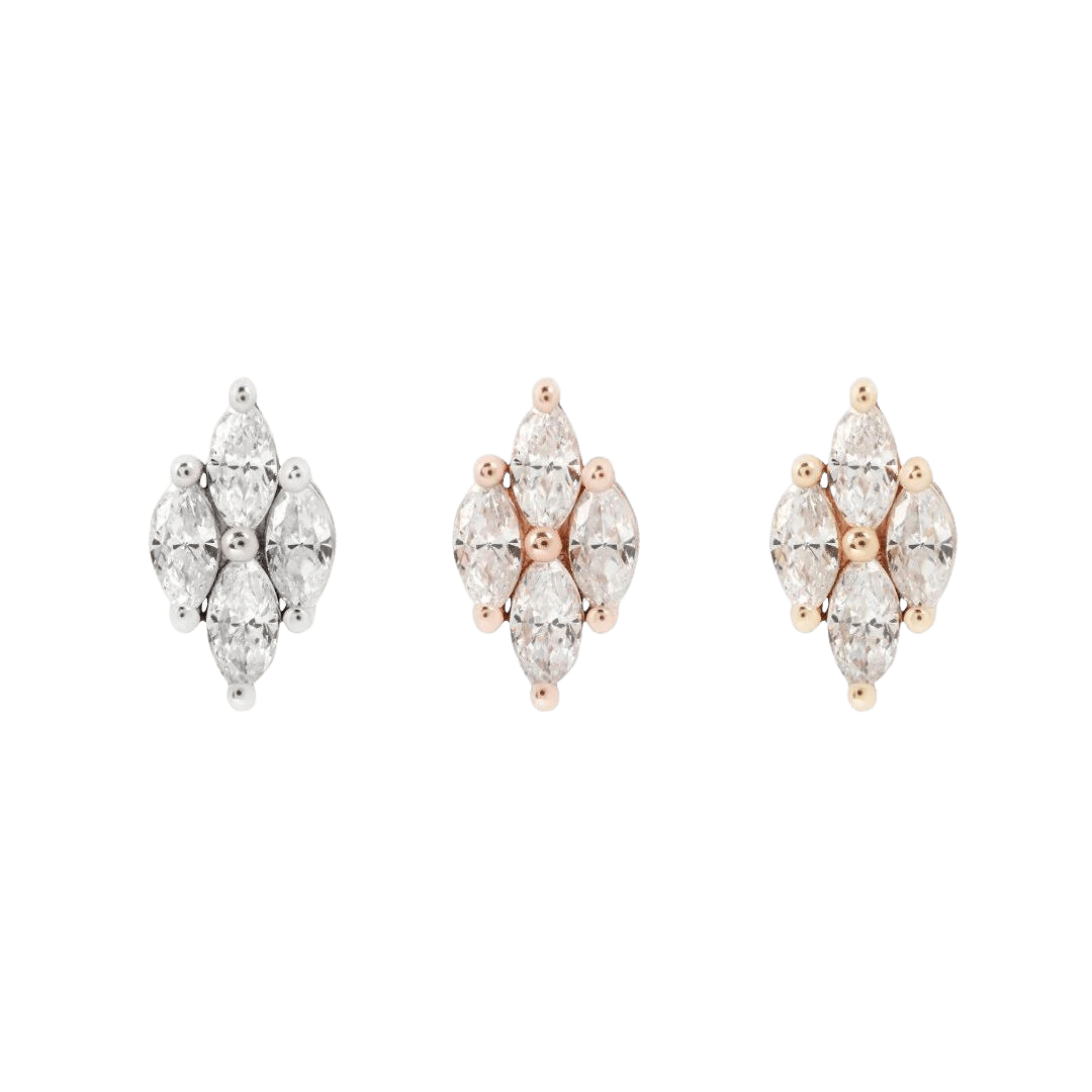 DREAM ON - CZ - THREADLESS END piercing-zone.com