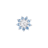 Side View of Eloise Showing Gem Arrangement and Rise