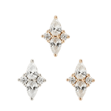 ETHEREAL - CZ - THREADLESS END piercing-zone.com