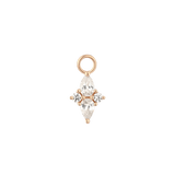 ETHEREAL - CZ - GOLD CHARM piercing-zone.com