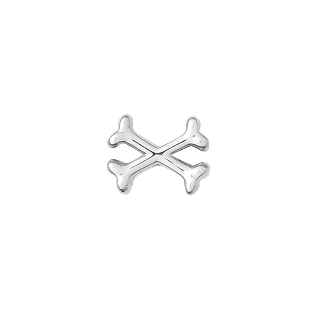Gothic-inspired gold threadless pin with luxury finish