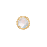 Manifest Threadless End with 4mm Rainbow Moonstone