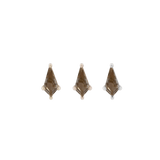 MINI SOHO - KITE CUT SMOKEY QUARTZ - THREADLESS END piercing-zone.com