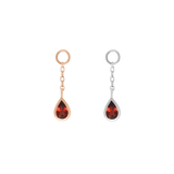 Model Wearing Concorde in Lobe Piercing – Elegant Dangle Styling