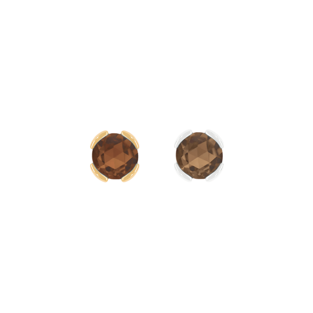 Model Wearing Peekaboo End in Nostril Piercing