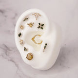 Nature-Inspired Bee Design with Citrine Stones – Close-Up