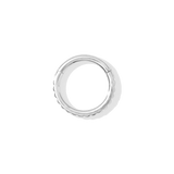 Overhead flat lay of Tokyo 14k gold clicker ring