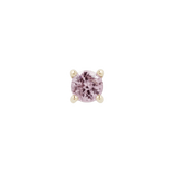 PINK SAPPHIRE PRONG - THREADLESS END piercing-zone.com