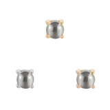 Pyrite Prong Worn in Nostril Piercing – Bold Minimalist Look