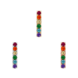 RAINBOW ROWE - THREADLESS END piercing-zone.com