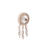 REBEL REBEL - CZ + CHAIN - THREADLESS END piercing-zone.com