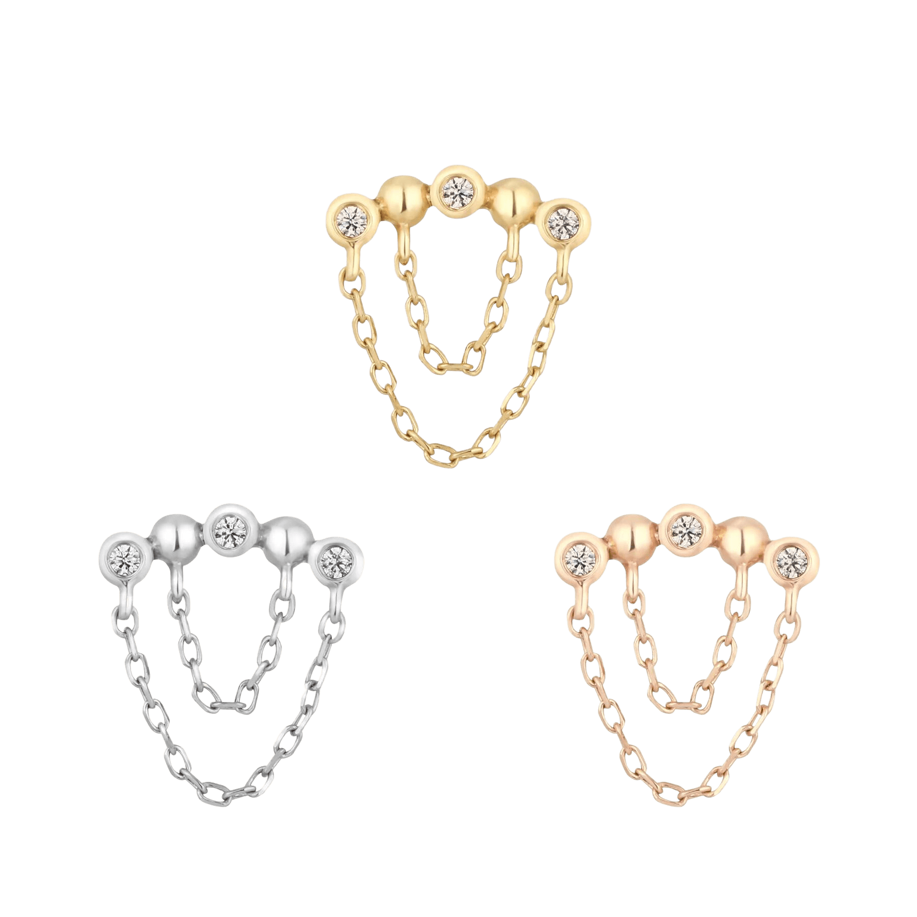 RUMORS - CZ - THREADLESS END piercing-zone.com