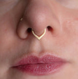 Close-Up Showing Reversible Texture of Rise Seam Ring