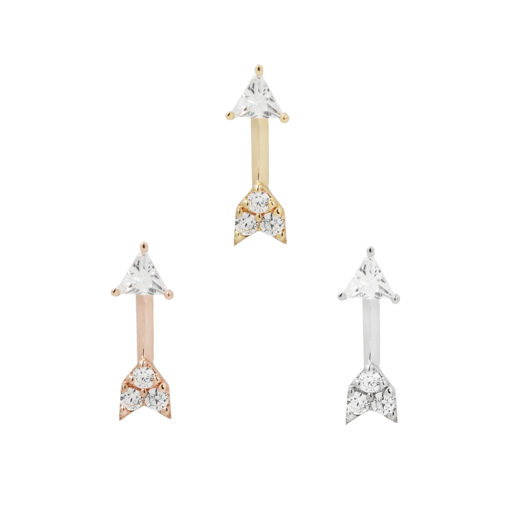 ZANDRA - CZ - THREADLESS END piercing-zone.com