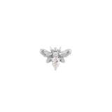 Side View of Bee Chic Showing CZ Details