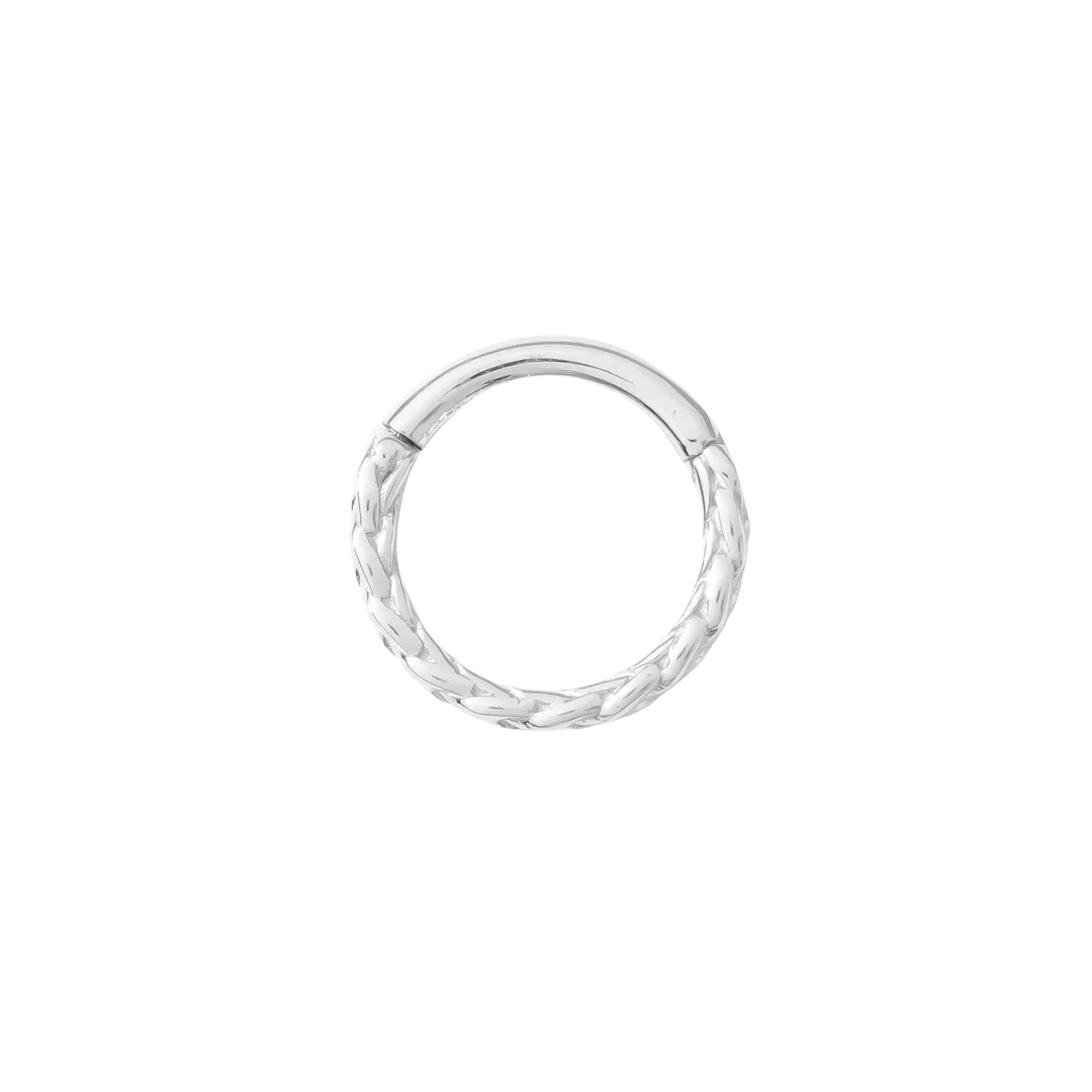 Side view highlighting the intricate 4-sided braid detail