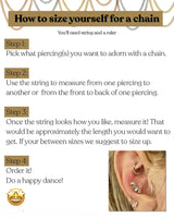 SINGLE BOX CHAIN - SOLID 14KT GOLD piercing-zone.com