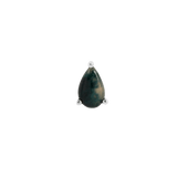 MOSS AGATE PEAR - THREADLESS END piercing-zone.com