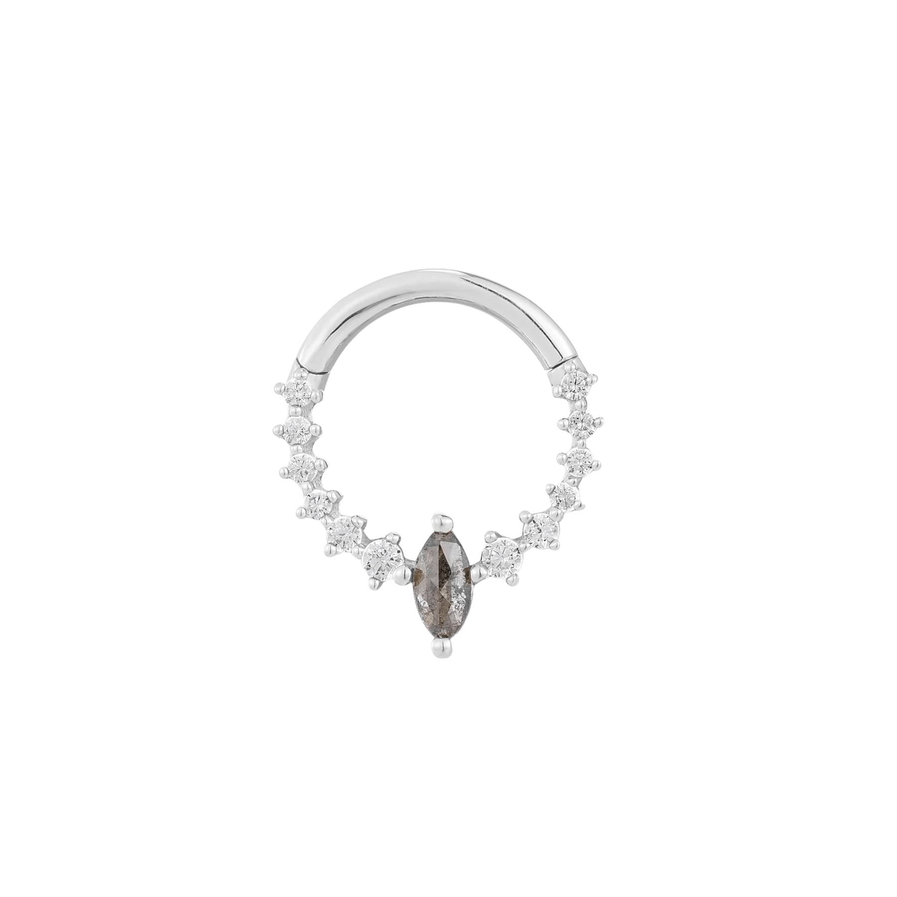 Studio Image of Phantom Ring in White Gold – Clean Composition