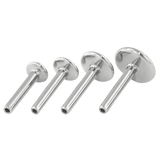 Titanium 14ga Labret Post - NeoMetal piercing-zone.com