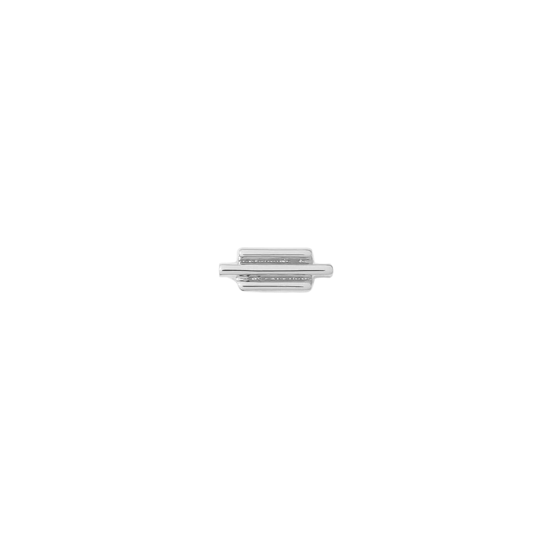 Threadless Triple Rod pin with parallel line design