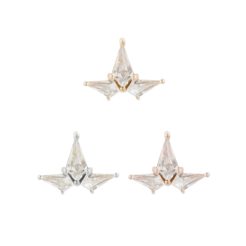 VOLANT - CZ - THREADLESS END piercing-zone.com