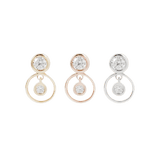 WARHOL - CZ - THREADLESS END WITH DANGLE piercing-zone.com