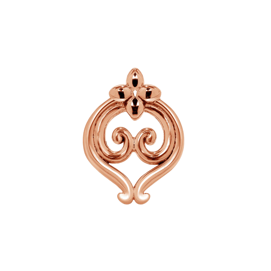 Adorn – 14K Gold Threadless & Threaded End - piercing - zone.com