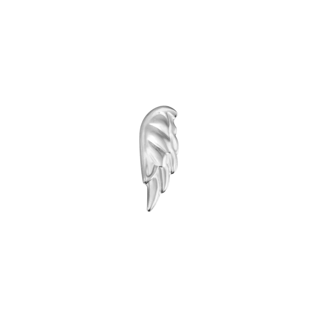 Angel Wing – 14K Gold Threadless End - piercing - zone.com
