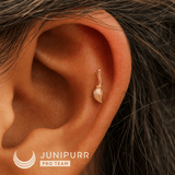 Broom – 14K Gold Threadless End - piercing - zone.com