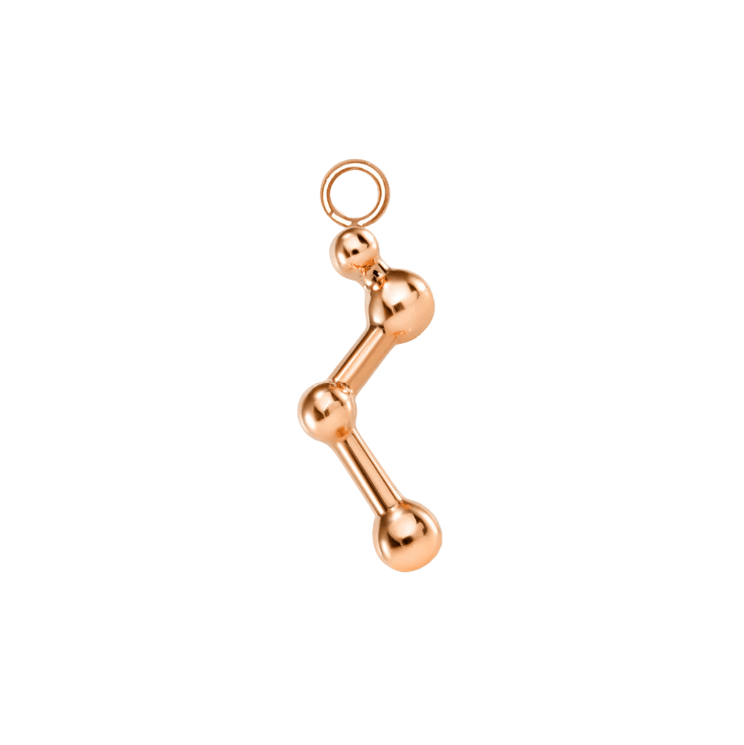 Constellation Short – 14K & 18K Gold Charm - piercing - zone.com