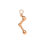 Constellation Short – 14K & 18K Gold Charm - piercing - zone.com