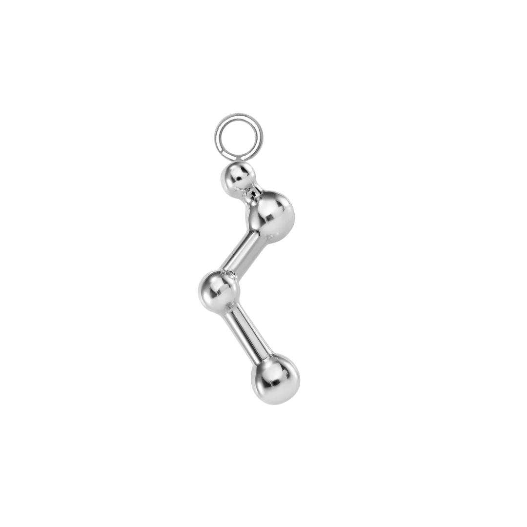 Constellation Short – 14K & 18K Gold Charm - piercing - zone.com