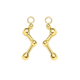 Constellation Short – 14K & 18K Gold Charm - piercing - zone.com