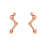 Constellation Short – 14K Gold Threadless & Threaded End - piercing - zone.com