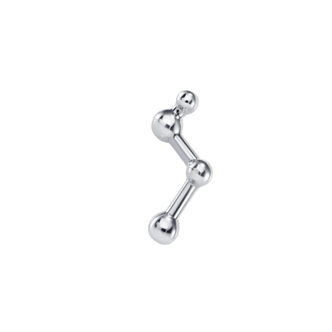 Constellation Short – 14K Gold Threadless & Threaded End - piercing - zone.com