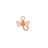 Dragonfly – 14K & 18K Gold Charm - piercing - zone.com