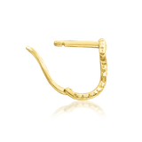 Dusa – Celestial Serpent – 14K Gold Threadless End - piercing - zone.com