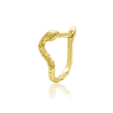 Dusa – Celestial Serpent – 14K Gold Threadless End - piercing - zone.com