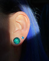 Enlee – Sapphire Constellation – 14K Gold Threadless End - piercing - zone.com