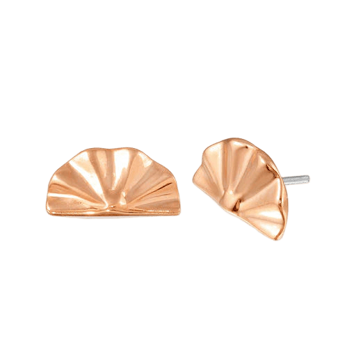Fan – 14K Gold Threadless & Threaded End - piercing - zone.com