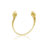 Fang – Serpent Chain Drop – 14K Gold Threadless End - piercing - zone.com
