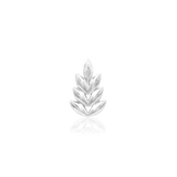 Forest – 14K Gold Leaf Decorative End - piercing - zone.com