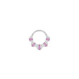 Gilty Pleasure – Amethyst + Diamond – 14K Gold Clicker - piercing - zone.com