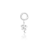Hiss Charm – Mini Snake Dangle – 14K Gold - piercing - zone.com