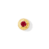 Hypnotize – 14K Gold Beaded Birthstone Threadless End - piercing - zone.com