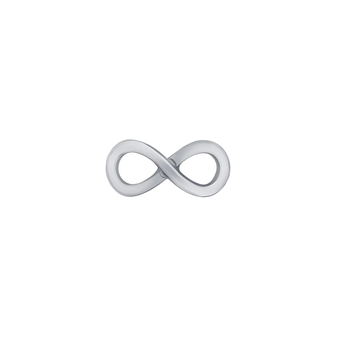 Infinity – 14K Gold Threadless & Threaded End - piercing - zone.com